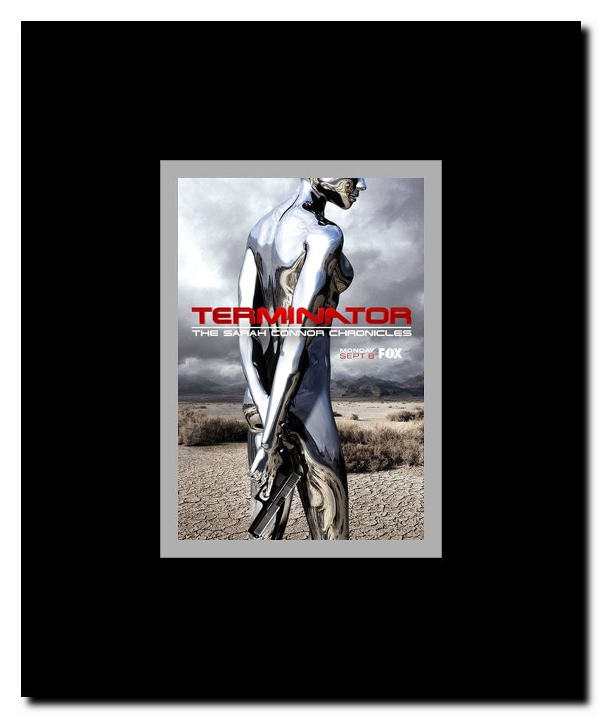 Terminator: The Sarah Connor Chronicles - style Z Framed Movie Poster