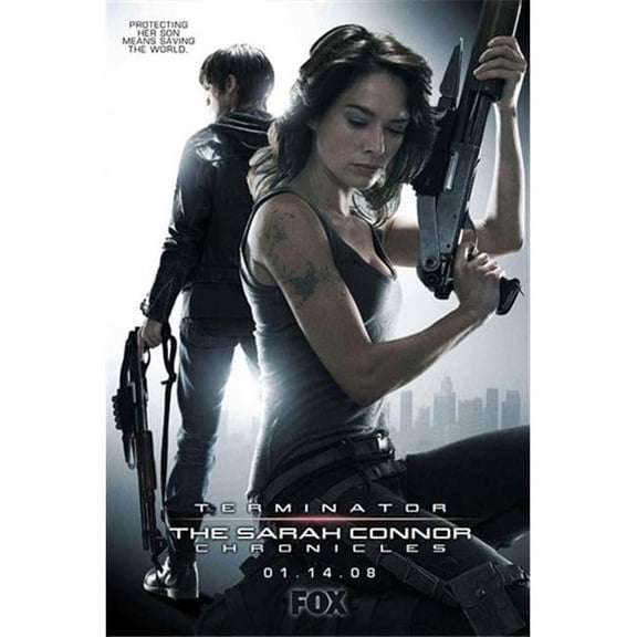 Terminator the Sarah Connor Chronicles - Style Ab Movie Poster
