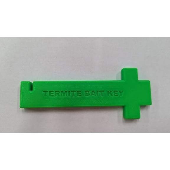 Termite Bait Station Key Tool, Exclusive Pain-Free Design, Comfortable & Easy to Use, High Visibility Colors Neon Green