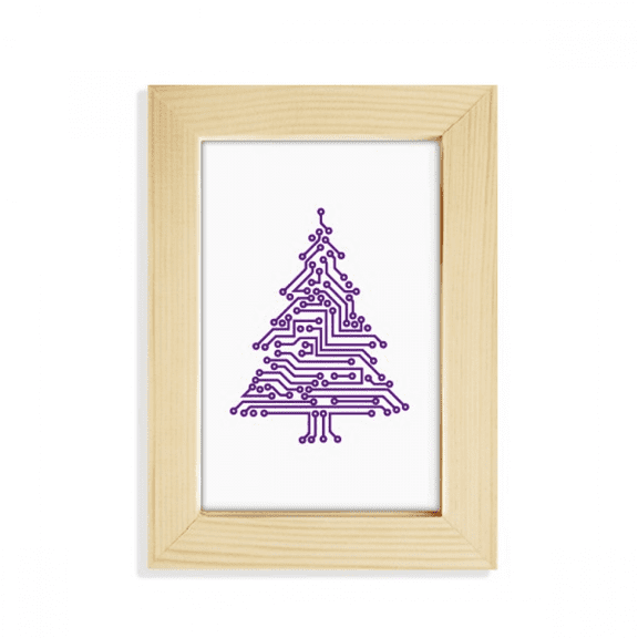 Ternal Technology Number Line Desktop Display Photo Frame Picture Art Painting 5x7 inch