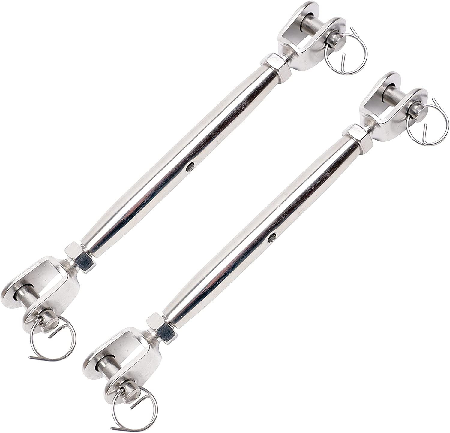 Ternel Tensioner for shade sail M6, M8 in stainless steel Closed form