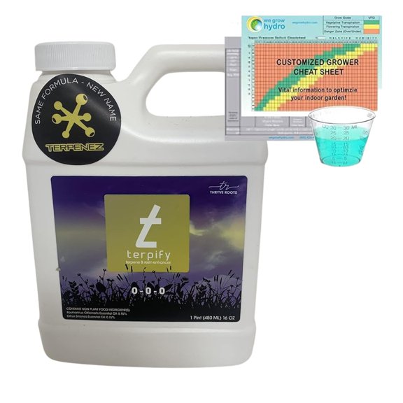 Terpify Pint - Free WG Hydro Cheat Sheet and Measure Shot Cup