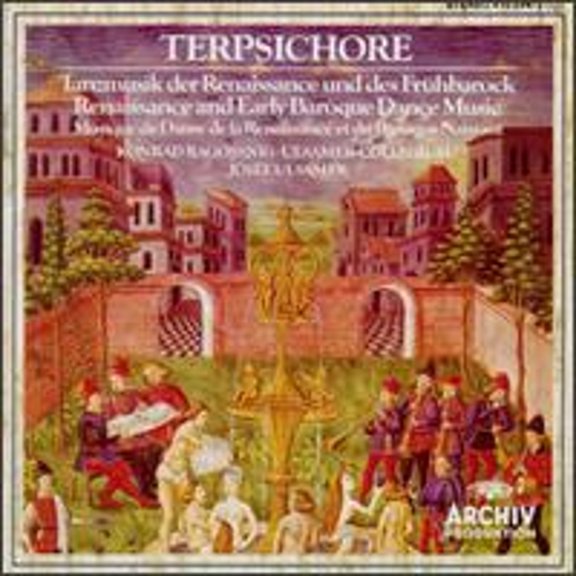 Pre-Owned Terpsichore: Renaissance and Early Baroque Dance Music (CD 0028941529428) by Konrad Ragossnig (lute), Vladimir Ivanoff (percussion), Ulsamer-Collegium