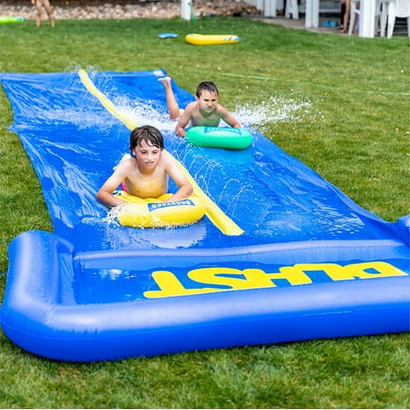 Terra 30' Waterslide with Splash Zone Easy to Setup with Extra Thick to Prevent Rips & Tears With Endless Summer Fun For Kids And Children