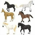thumbnail image 1 of Terra by Battat - Horses Set - Detailed Miniature Horse Toys with Toy Mustang for Kids 3+ (6 pc), 1 of 3