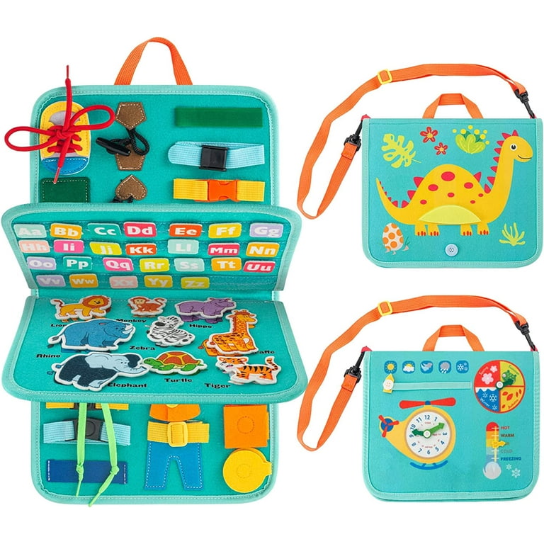  Busy Board Toddler Travel Toys: Sensory Toys for