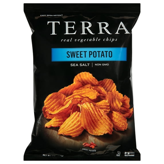 Terra Chips Sweet Potato Chips Sea Salt 5 oz (Pack Of 12)