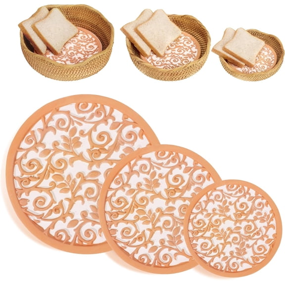 Terra Cotta Bread Warmer, 7,8,9 Inch Round Terracotta Stone Bread Keeper | Ideal for Tortillas, Buns | Christmas and Housewarming Gift for Bakers (7,8,9 Inch)$$Home Decor, Kitchen, & Other