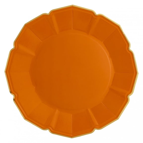 Terra Cotta Dinner Plates | Unique Porcelain Inspired Paper Plate