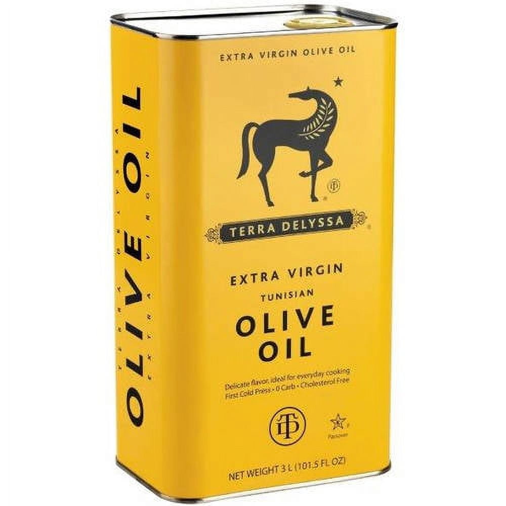 Terra Delyssa Tunisian Extra Virgin Olive Oil, 101.5 fl oz