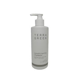 Green Pattern Shampoo Green Toning Shampoo for Hair Care
