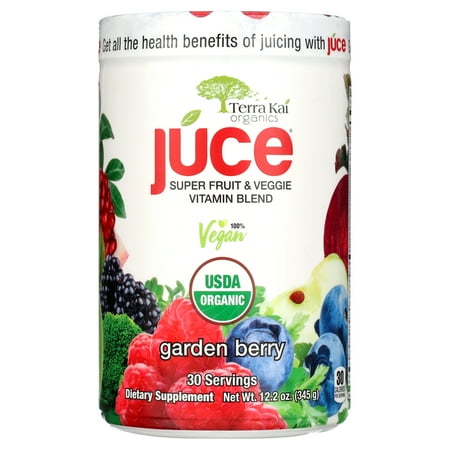 Terra Kai USDA Organic Juce Super Fruit & Veggie Powder, 12.2 Ounces