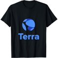 thumbnail image 1 of Terra LUNA Logo Image Cryptocurrency T-Shirt, 1 of 4