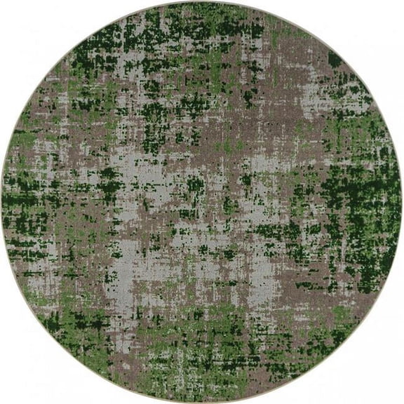 Terra Mae Round Rug - Meadow - 7 ft. 7 in. - Eco-Friendly Design