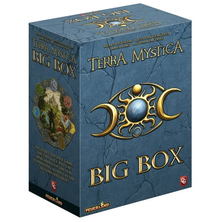 Terra Mystica: Big Box - Contains Base Game, Fire & Ice and Merchants of the Seas Expansions, and Solo Mode 1-5 Players, 30 Min, Ages 14+