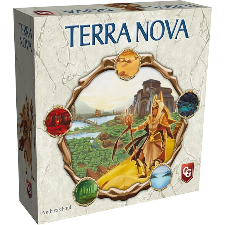 Capstone Games Terra Nova - Simplified Version of Terra Mystica Board Game, Capstone Games, Ages 14+ Capstone Games Terra Nova - Simplified Version of Terra Mystica Board Game, Capstone Games, Ages 14+