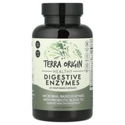Terra Origin Healthy Digestive Enzymes, 60 Vegetarian Capsules