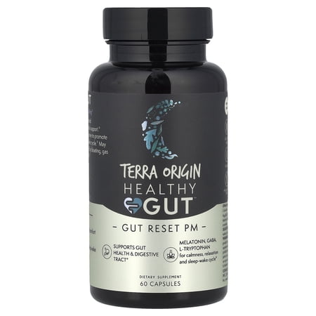 Terra Origin Healthy Gut™ Reset PM, 60 Capsules