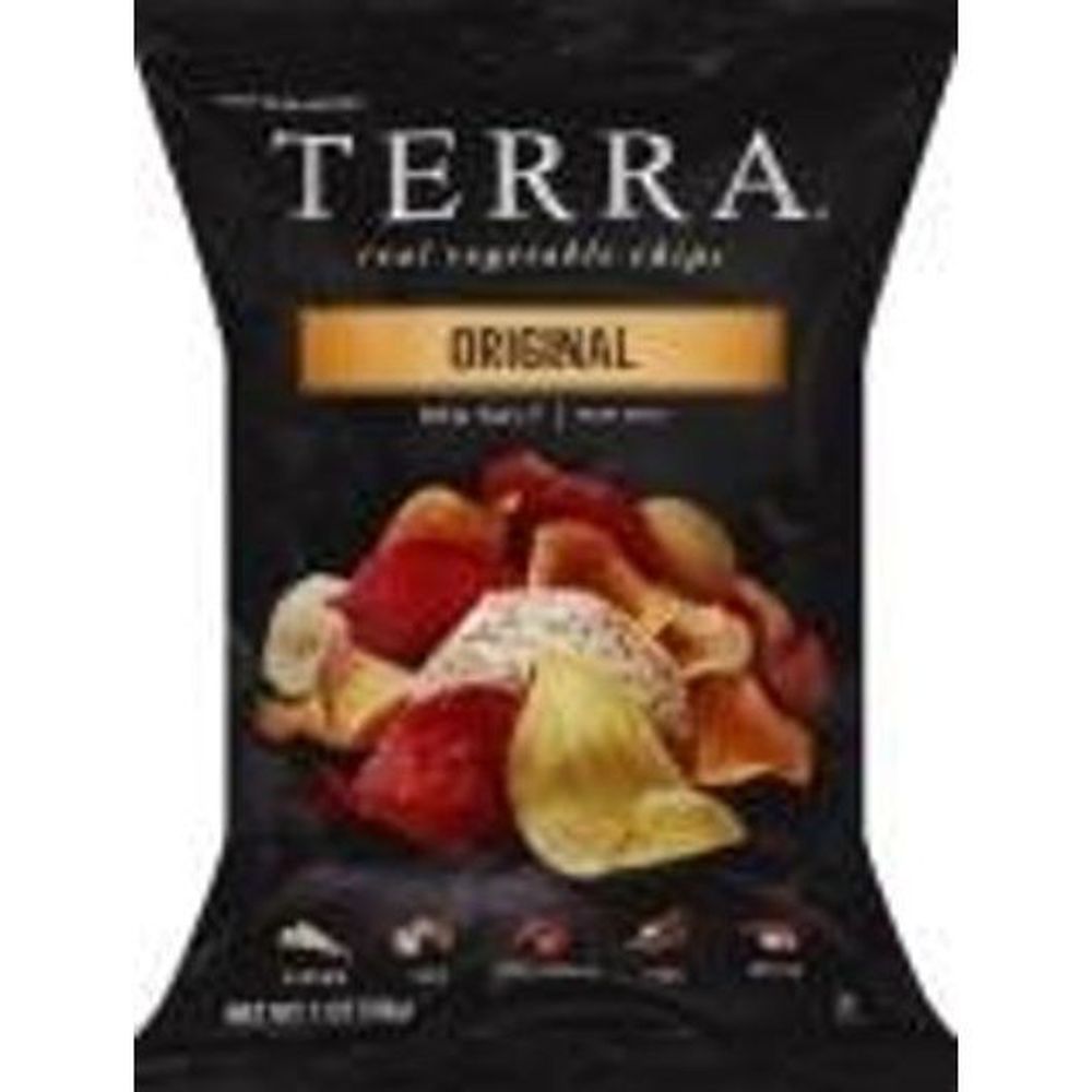 Terra Original Exotic Vegetable Chips, 1 Ounce Bag 24 per case.