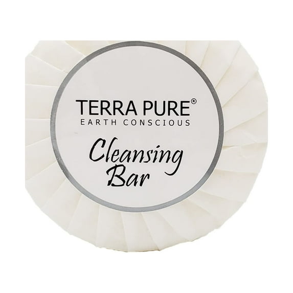 Terra Pure Aloe and Olive Oil Bar Soap, Travel Size Hotel Amenities, 0.6 oz (Pack of 300)