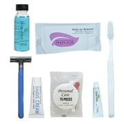 Terra Pure Personal Care Bulk Travel Size Toiletries, 1-Shoppe All-In-Kit Hotel Amenities, 75 Pcs