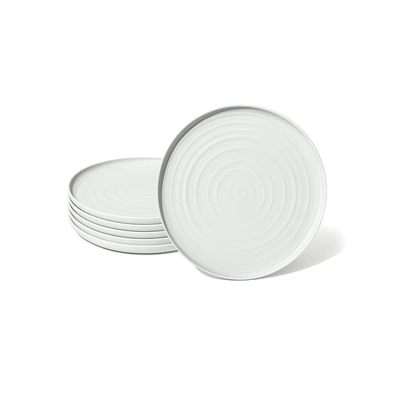 Terra RPET Dinner Plate - White - Set of 6