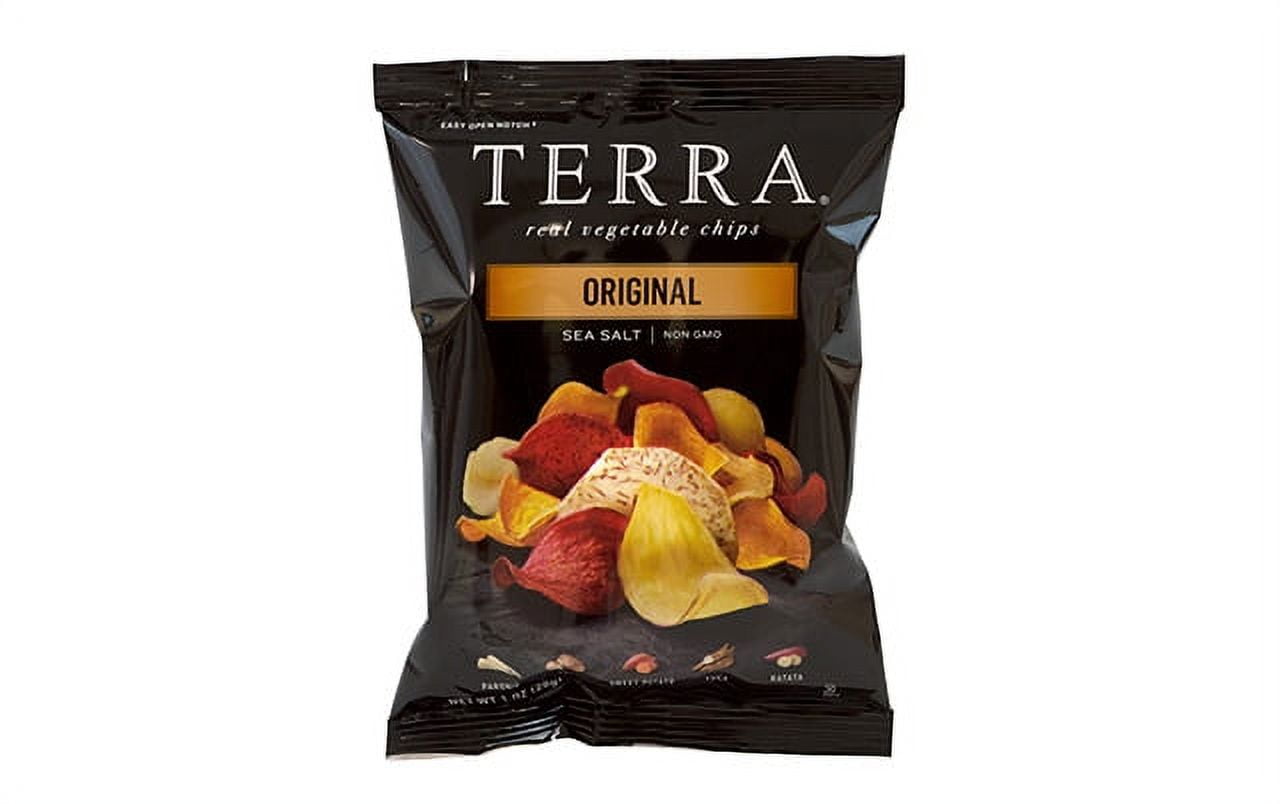 Terra Real Vegetable Chips 24 x 1 oz. Original Sea Salt