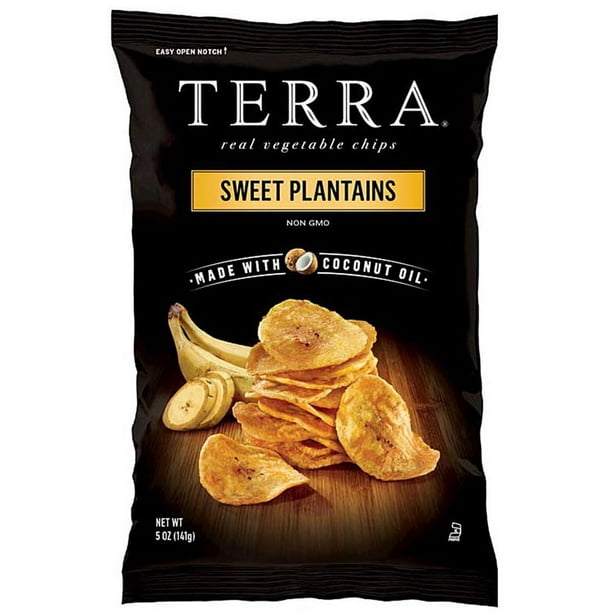 Terra Real Vegetable Chips Plantains Sweet Plantain 5 oz