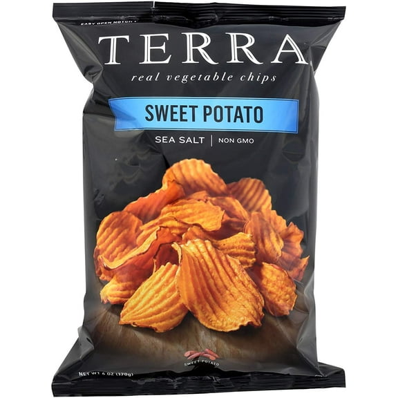 Terra Real Vegetable Chips Sweet Potato Sea Salt -- 6 oz
