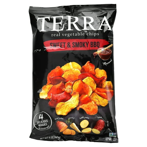 Terra Real Sweet & Smoky BBQ Vegetable Chips 5 oz