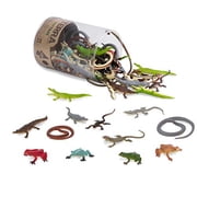 Terra Reptile Figures, 60-Piece Set