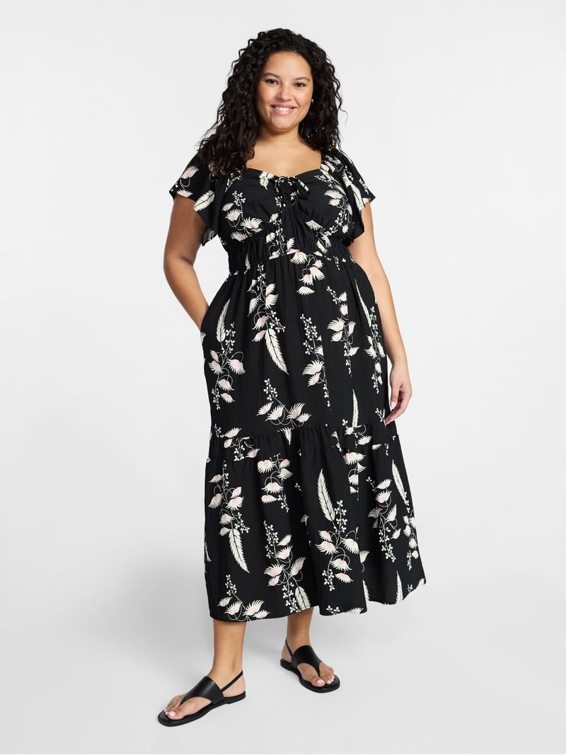petunia maxi dress Claudette Petunia Cupro Ecovero Bohemian Dress