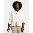 thumbnail image 1 of Terra & Sky Plus Denim Lady Jacket, Sizes 0X-5X, 1 of 6