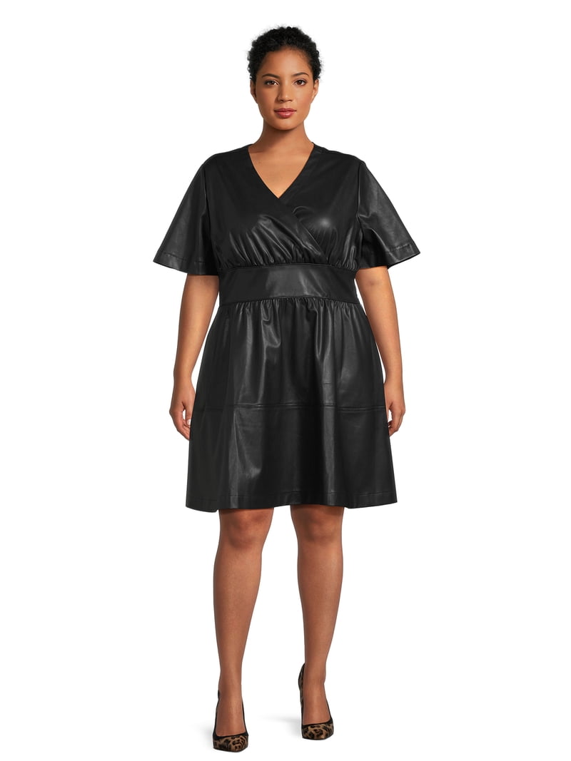 knee length dresses for ladies Misty Blue Reba