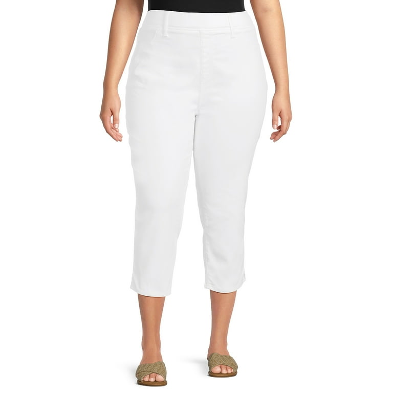 Plus size jeggings capris online