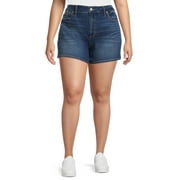 Terra & Sky Women's Plus A-Line Short, sizes 16W-24W