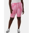 thumbnail image 1 of Terra & Sky Women’s Plus Biker Shorts, 9" Inseam, Sizes 0X-4X, 1 of 2