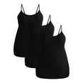 thumbnail image 1 of Terra & Sky Women's Plus Cami, 3-Pack, 1 of 7
