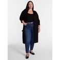 thumbnail image 1 of Terra & Sky Women's Plus Core Duster Cardigan, Size 5X, 1 of 4