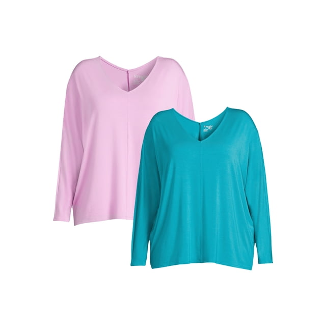 LEEBE Plus Size V-Neck Tie-Front Top With Flutter Sleeves – Casual & Chic Blouse For Women (1X To 5X)