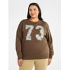 Terra & Sky Women's Plus Size 73 Collegiate Graphi