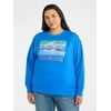 Terra & Sky Women's Plus Size Yellowstone Graphic 