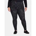 thumbnail image 1 of Terra & Sky Women's Plus High Rise Leggings, 27” Inseam, Sizes 0X-4X, 1 of 5