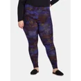 thumbnail image 1 of Terra & Sky Women's Plus High Rise Leggings, 27” Inseam, Sizes 0X-4X, 1 of 5