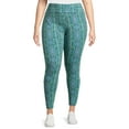 thumbnail image 1 of Terra & Sky Women's Plus High Rise Leggings, 27” Inseam, Sizes 0X-4X, 1 of 5