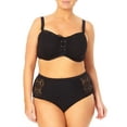 thumbnail image 1 of Terra & Sky Women's Plus Lace Front Bikini Top Swimsuit, 1 of 4