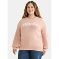 thumbnail image 1 of Terra & Sky Women's Plus Printed Pullover Sweater with Long-Sleeves, Midweight, Sizes 0X-5X, 1 of 5