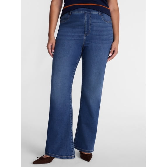 Terra & Sky, Women's Plus Bootcut Jeggings, High Rise, 0X - Walmart.com