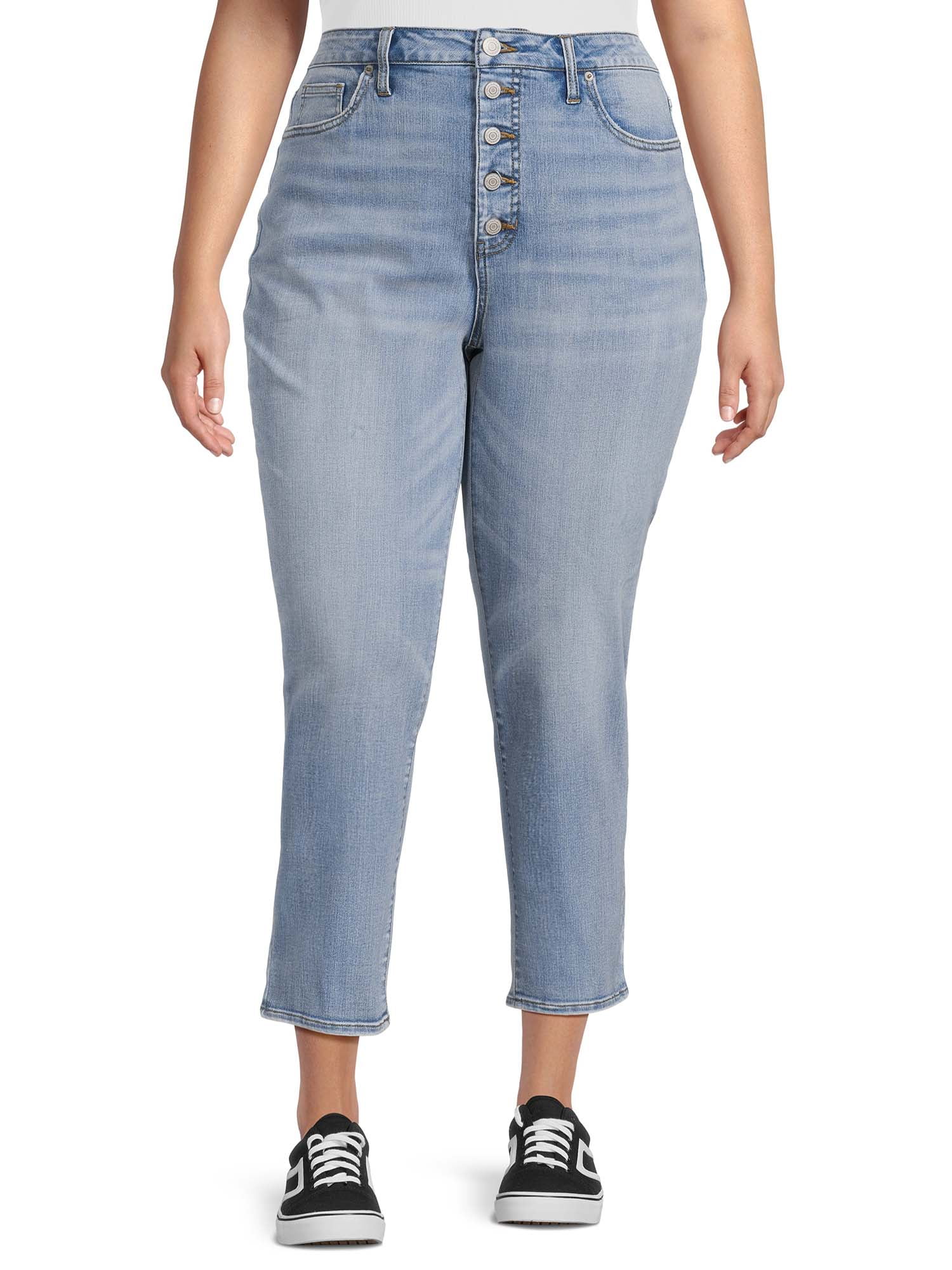 Womens Jeans Curvy Stretch Jeans Terra Sky Women's Plus Size