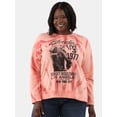 thumbnail image 1 of Terra & Sky Women's Plus Size Blondie Graphic Sweatshirt with Long Sleeves, Sizes 0X-5X, 1 of 5